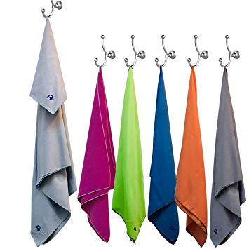 Elite Trend Microfiber Beach Towel for Travel - Oversized XL 78x35,72x72,63x63,71x31Inch Quick Drying, Lightweight, Fast Dry Shower Towels, Sand Free