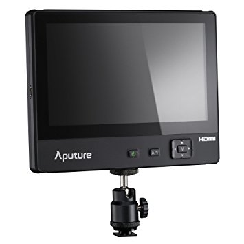 Aputure Imaging Industries Co. Ltd. VS-1 Aputure V-Screen VS-1 - 7-Inch Digital Video LCD Monitor for DSLR with Bonus Sunshade for Canon, Nikon, Sony, Pentax (Black)