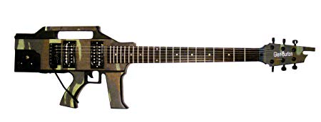 Glen Burton GE47 Solid Body Electric Guitar, Camo