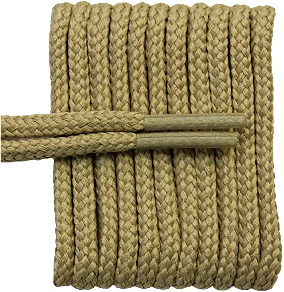 FeetPeople Round Shoe Laces for Boots/Shoes, Various Colors and Lengths
