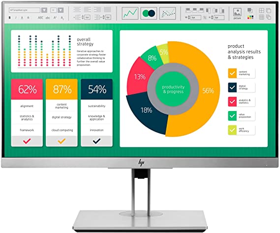 HP Business E223 21.5" LED LCD Monitor - 16:9-5 ms