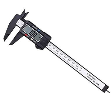 Gasea 150mm 6 inch Accuracy LCD Digital Vernier Caliper Gauge Electronic Micrometer Carbon Fiber Ruler Measuring Tool