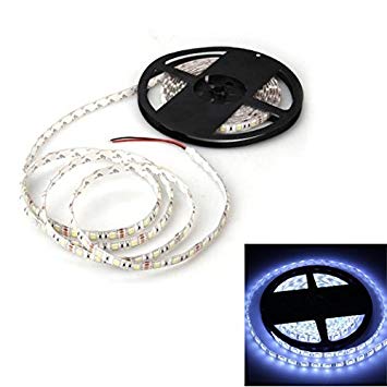 Susay 5M 300 White LED 5050 SMD Flexible Waterproof Light Lamp Strip 12V DC Home Club