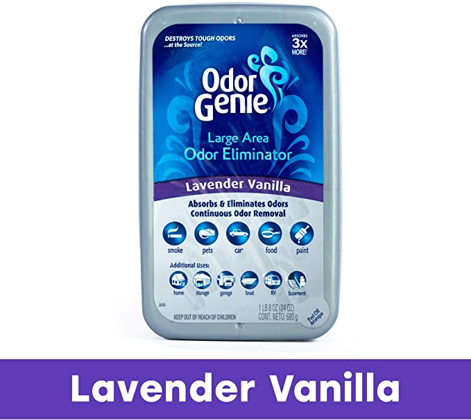 Odor Genie Large Area Odor Absorber and Eliminator, Lavendar Vanilla