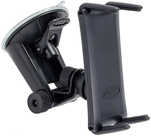 Arkon Windshield Dash Car Mount for iPad mini Galaxy Tab 4 3 Note Tab S Tab Pro 8.4 Retail Black