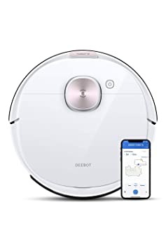 ECOVACS DEEBOT OZMO T8 Robot Vacuum Cleaner for home with dToF Technology, OZMO Mopping Technology, 2-in-1 Vacuuming&Mopping, Custom Cleaning, Multi-floor Mapping, Virtual Boundary, 5200m(A)h Battery Capacity, 180 Mins Worktime, Carpet detection technology,Works on Carpets & Hard Floors, 1-Year warranty, Local Service Team