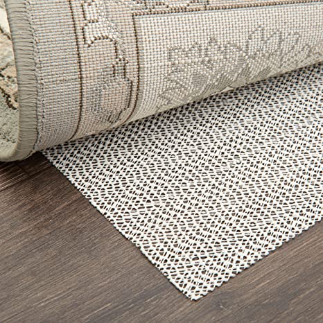 Home Dynamix Ultra Stop Non-Skid Cushioned Rug Pad 4'11" x7'10 Rectangle, Cream/Neutral