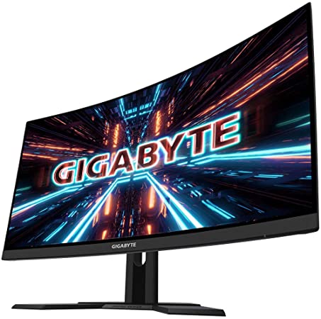 Gigabyte G27FC 27 Inch Curved VA FHD (1920 x 1080) 165 Hz FreeSync/G-Sync Compatible Gaming Monitor, Black