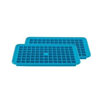 Casabella Mini Cube Tray, Dark Blue, Set of 2