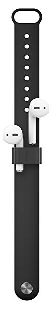 elago AirPods Wrist Fit - [Durable AirPods Holder   Strap][Apple Watch Compatibility][Portability][Non-Toxic] - for Apple AirPods