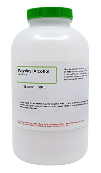 Laboratory-Grade 87% Hydrolyzed Polyvinyl Alcohol, 500g - The Curated Chemical Collection
