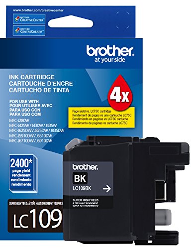 Brother Printer Ultra High Yield Inkjet Cartridge - Black (LC109BK)