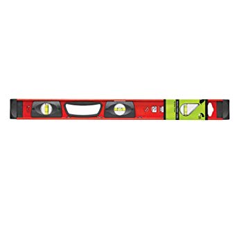 Kapro 170-81-24M Samson Magnetic Contractor I-Beam Level with Plumb Site, 24-Inch