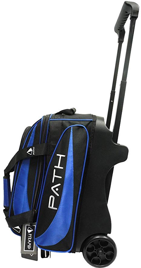 Pyramid Path Premium Deluxe Double Roller with Oversized Accessory Pocket Bowling Bag