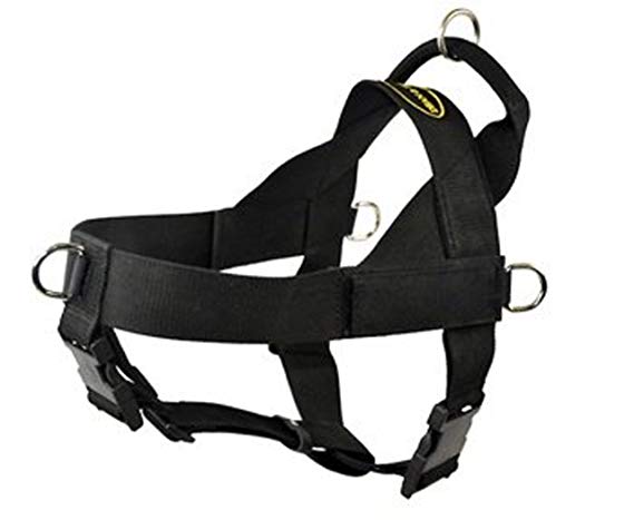 Dean & Tyler DT Universal No Pull Dog Harness with Adjustable Straps, Black