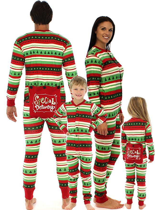 Lazy One Family Matching Special Delivery Flapjacks Family Matching Pajamas