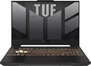 ASUS TUF Gaming F15 Intel Core i5 12th Gen 12500H - (16 GB/512 GB SSD/Windows 11 Home/4 GB Graphics/NVIDIA GeForce RTX 3050) FX507ZC4-HN116W Gaming Laptop (15.6 Inch, Mecha Gray, 2.20 Kg)