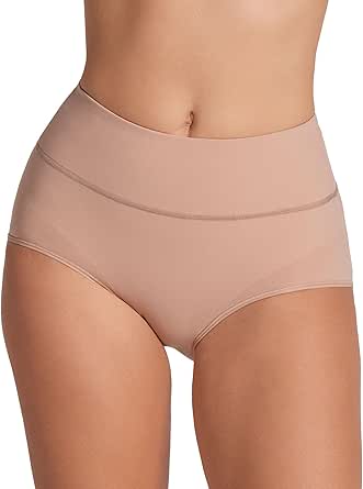 Leonisa Slimming High Waisted Compression Panties - Tummy Control Underwear for Women