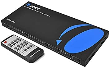 4K HDMI Matrix Switch 4 X 2 by Orei Switcher 18G UltraHD with Arc Supports Upto 4K @ 60Hz & 1080P IR Audio Extractor Arc EDID HDCP 2.- Remote Control - Full Matrix Selection