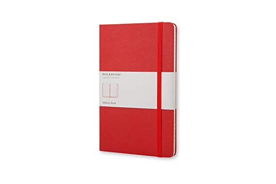 Moleskine Address Book Large Large, Hard Red (Moleskine Srl)