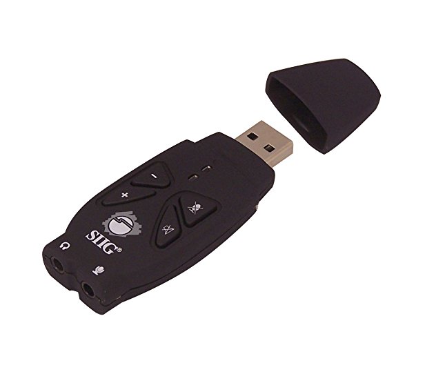 SIIG CE-S00022-S1 USB SoundWave 7.1 Pro