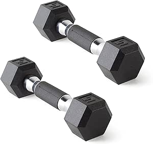 CAP Barbell Coated Dumbbell Weight | Multiple Options