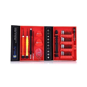 Geekbuying Professional Multifunction Precision Screwdriver Set Repair Tool Kit for iPad, iPhone, Tablets, Laptops, Macbook, Smartphones, Watch & Other Devices (38 Pieces)