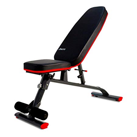 JOROTO Adjustable Weight Bench Utility- Workout Bench for Full Body Exercise Bench Ab Abdominal Exercises