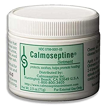 Calmoseptine Ointment - 2.5 Oz Jar Each