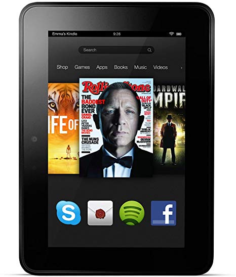 Kindle Fire HD 7", Dolby Audio, Dual-Band Wi-Fi, 16 GB (Previous Generation - 2nd)