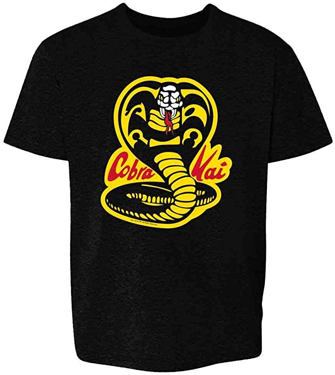 Cobra Kai Karate Kid Merchandise Retro No Mercy Toddler Kids Girl Boy T-Shirt