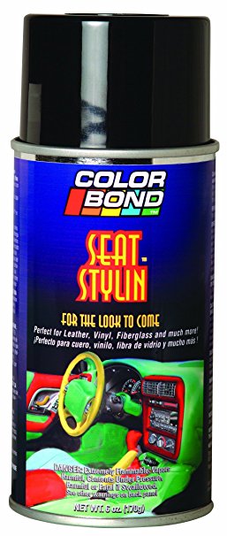ColorBond (144) Skid Mark Black Seat Stylin - 12 oz.