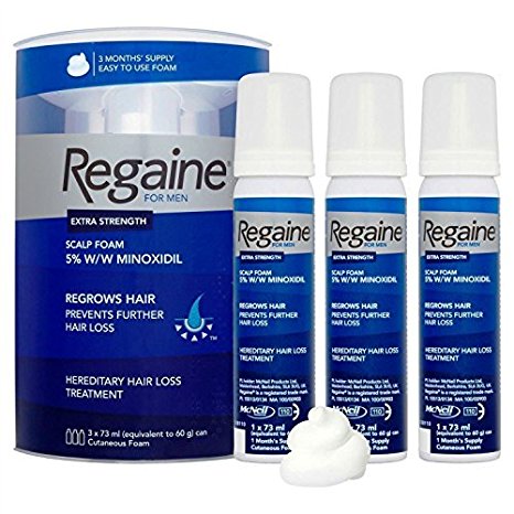 Regaine for Men Foam Triple Pack by Regaine