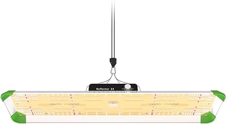 MARS HYDRO R2000 MH-Reflector24 Led Grow Light for Indoor Plants, Patented Reflector Deeper Penetration and Dimmable Full Spectrum Lighting for Seedling Veg and Bloom Growing Lamps in Grow Tents (2x4)