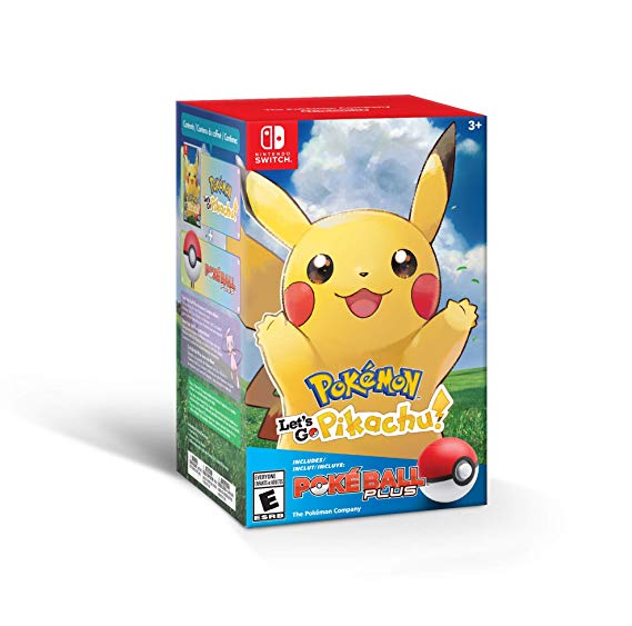 Pokemon Let's Go Pikachu   Poke Ball Plus for Nintendo Switch - Pikachu   Poke Ball Edition