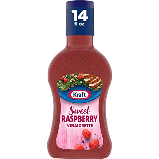 Kraft Sweet Raspberry Vinaigrette Salad Dressing (14 fl oz Bottle)