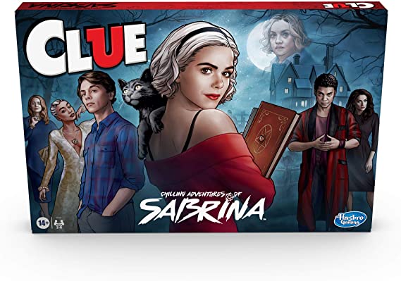 Hasbro Gaming Clue: Chilling Adventures of Sabrina Edition Board Game, Inspired by The Hit Series, Mystery Board Game for Kids Ages 14 and Up (Amazon Exclusive)