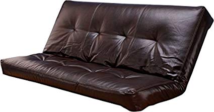 Leather 5000 Series Futon Mattresses Vertical 8 Inch Innerspring Full Size (Java)