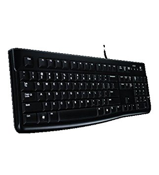 Logitech K120 Keyboard for Windows and Linux - QWERTY, UK Layout