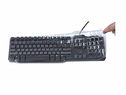 Viziflex Keyboard COVER Compatible with Dell SK-8115, RT7D50, L100 - Part 726E104 - Protects from Mold, Spills, Dirt, Grease, Food, and Bacteria - Easy to Clean