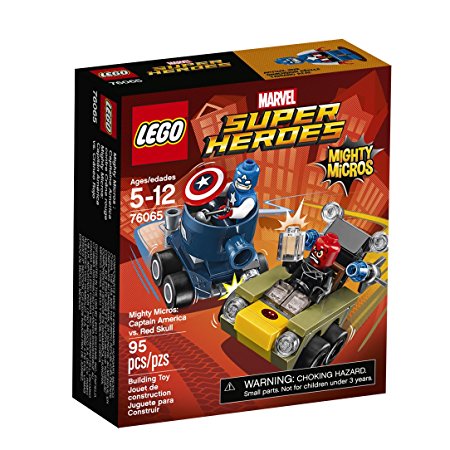 LEGO Super Heroes Mighty Micros: Captain America vs. Red S 76065