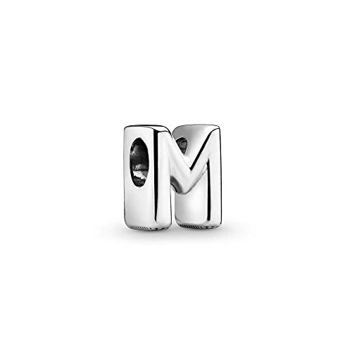 Pandora Jewelry - Letter M Alphabet Charm in Sterling Silver