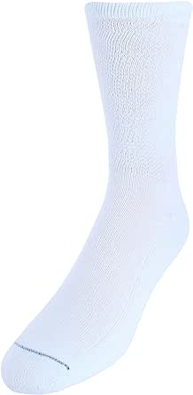 Dr. Scholl's Men's Diabetic & Circulatory Crew Work Socks (4 Pair Pack)