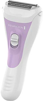 Remington WSF5060 Wet and Dry Lady Shaver Battery Operated Electric Razor with Bikini Attachment
