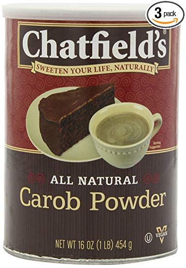 Chatfields Carob Powder, 16-Ounce (Pack of 3)