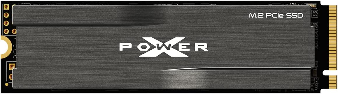 New Silicon Power 1TB XD80 Gen3x4 TLC Heatsink R/W up to 3,400/3,000 MB/s PCIe M.2 NVMe SSD (SP001TBP34XD8005)