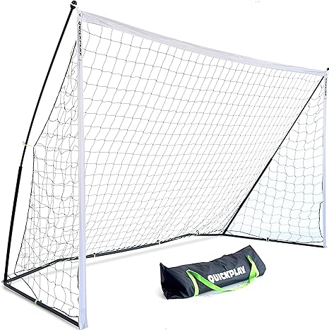 QUICKPLAY Kickster Soccer Goal Range – Ultra Portable Soccer Goal | Includes Soccer Net and Carry Bag [Single Goal]