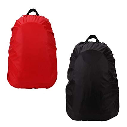 Zaptex Backpack Rain Cover Elastic Adjustable Water Rain Proof Pack of 2
