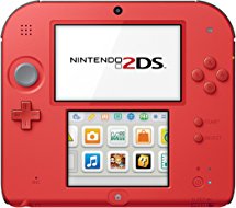 Nintendo Nintendo 2DS-Crimson Red 2 w/Mario Kart 7 - Nintendo 2DS