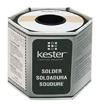 Kester24-6337-8806 245 No-Clean Flux Core Solder, 63/37 .015", 1 lb.